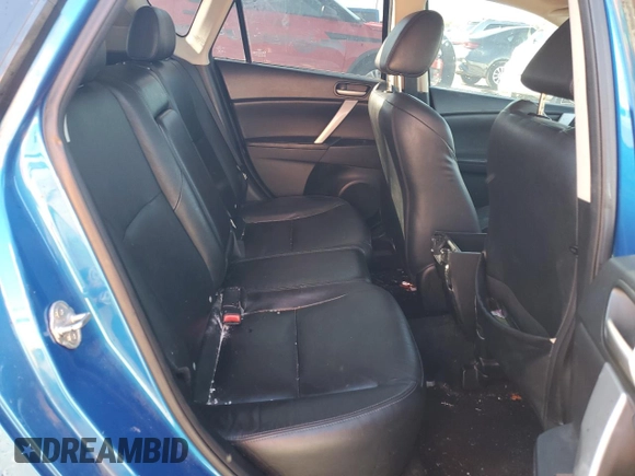 2012 Mazda 3 i Grand Touring with VIN JM1BL1M79C1576987, listed as a Copart auction lot 83452574 with 192,510 mi miles and Salvage Title. Bid and sale history available at DreamBid. Image 10.