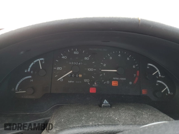 1993 Ford Probe z VIN 1ZVCT20A1P5153604, wystawiony jako Copart lot #45632825 z przebiegiem 33 246 mil mil oraz Nie do naprawy • Non repairable. Historia ofert i sprzedaży dostępna na DreamBid. Obrazek 9.