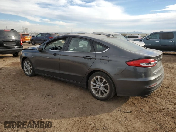 2020 Ford Fusion SE with VIN 3FA6P0LU5LR213024, listed as a Copart auction lot 81382733 with Not provided miles and Salvage title. Bid and sale history available at DreamBid. Image 2.