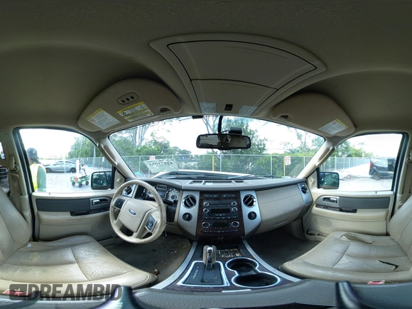 2014 Ford Expedition King Ranch with VIN 1FMJU1J50EEF14445, listed as a IAAI auction lot 42571073 with 125,174 mi miles and . Bid and sale history available at DreamBid. Image 18.