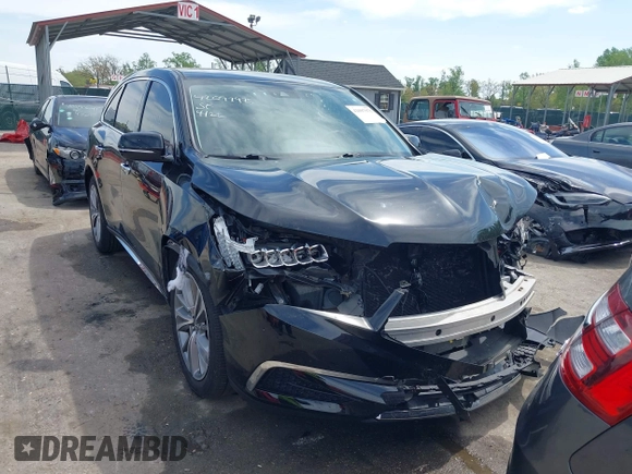 2017 Acura MDX Technology with VIN 5FRYD4H57HB032244, listed as a IAAI auction lot 42097975 with 118,422 mi miles and . Bid and sale history available at DreamBid. Image 12.