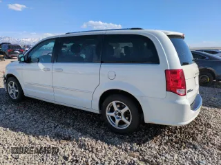 2013 Dodge Grand Caravan Crew with VIN 2C4RDGDG6DR549225, listed as a Copart auction lot 49479425 with 111,012 mi miles and Salvage Title. Bid and sale history available at DreamBid. Image 2.