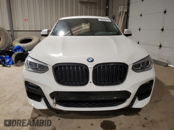 2021 BMW X4 xDrive30i with VIN 5UX2V1C01M9H72635, listed as a Copart auction lot 78649113 with 31,910 mi miles. Bid and sale history available at carsss.com. Image 5.