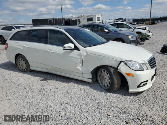 2011 Mercedes-Benz E 350 Luxury with VIN WDDHH8HB3BA475564, listed as a Copart auction lot 51322625 with 94,070 mi miles and Salvage Title. Bid and sale history available at DreamBid. Image 4.