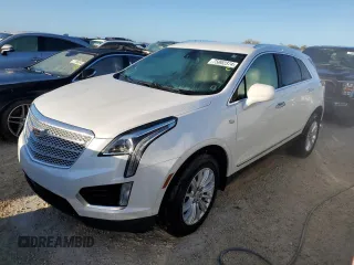2018 Cadillac XT5 FWD with VIN 1GYKNARSXJZ128533, listed as a Copart auction lot 48424035 with 0 mi miles and Non Repairable. Bid and sale history available at carsss.com. Image 1.