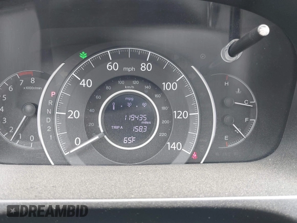 2014 Honda CR-V EX-L with VIN 5J6RM4H7XEL064616, listed as a IAAI auction lot 42059387 with 119,435 mi miles. Bid and sale history available at carsss.com. Image 16.