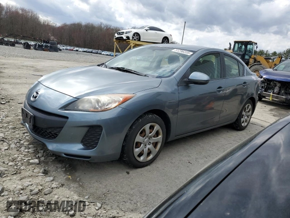 2013 Mazda 3 i SV with VIN JM1BL1TG4D1703874, listed as a Copart auction lot 51296335 with 120,530 mi miles and Clean Title. Bid and sale history available at DreamBid. Image 1.