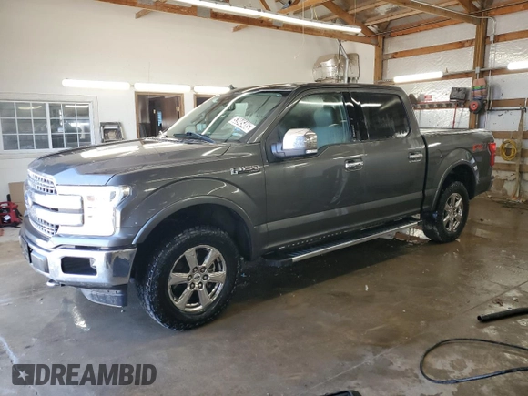 2018 Ford F-150 XL with VIN 1FTEW1EG0JKD86974, listed as a Copart auction lot 53945485 with 141,641 mi miles and Clean Title. Bid and sale history available at DreamBid. Image 1.