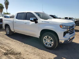 2022 Chevrolet Silverado 1500 with VIN 1GCPAEETXNZ589525, listed as a Copart auction lot 54070285 with 26,791 mi miles and Salvage Title. Bid and sale history available at DreamBid. Image 4.