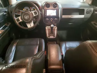 2017 Jeep Compass Latitude with VIN 1C4NJDEB6HD168072, listed as a Copart auction lot 63045025 with 82,975 mi miles and Salvage title. Bid and sale history available at DreamBid. Image 8.
