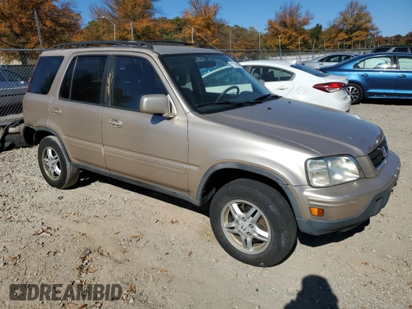 2001 Honda CR-V SE with VIN JHLRD18781S020802, listed as a Copart auction lot 77175004 with 208,000 mi miles and Salvage Title. Bid and sale history available at carsss.com. Image 4.