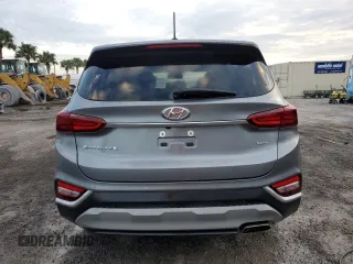 2019 Hyundai Santa Fe SE with VIN 5NMS2CAD8KH070404, listed as a Copart auction lot 46729285 with 0 mi miles and Non Repairable. Bid and sale history available at carsss.com. Image 6.