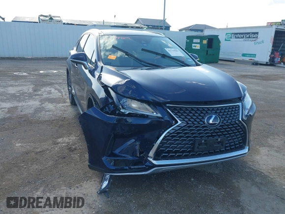 2022 Lexus RX with VIN 2T2HGMDA8NC083727, listed as a IAAI auction lot 41719989 with 39,666 mi miles. Bid and sale history available at carsss.com. Image 6.