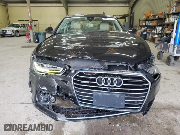 2016 Audi A6 Prestige with VIN WAUHGAFC7GN130843, listed as a Copart auction lot 58635415 with 94,489 mi miles and Salvage title. Bid and sale history available at DreamBid. Image 5.