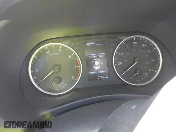 2025 Nissan Sentra S with VIN 3N1AB8BV4SY218427, listed as a IAAI auction lot 41751338 with 9,756 mi miles and . Bid and sale history available at DreamBid. Image 7.