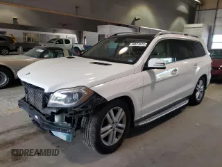 2015 Mercedes-Benz GL-Class GL 350 BlueTEC with VIN 4JGDF2EE7FA454521, listed as a Copart auction lot 49517673 with 109,620 mi miles. Bid and sale history available at carsss.com. Image 1.