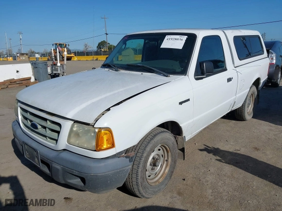 2003 Ford Ranger XL with VIN 1FTYR10U73PA25023, listed as a IAAI auction lot 41928036 with 249,020 mi miles. Bid and sale history available at carsss.com. Image 2.