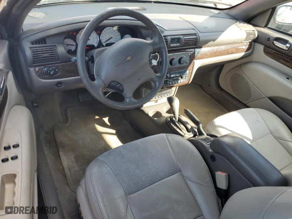 2004 Chrysler Sebring Limited with VIN 1C3EL65R14N412772, listed as a Copart auction lot 77837414 with 73,992 mi miles and Non Repairable. Bid and sale history available at carsss.com. Image 8.