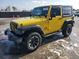 2008 Jeep Wrangler X z VIN 1J4FA24118L653236, wystawiony jako Copart lot #54752055 z przebiegiem 153 091 mil mil oraz Szkoda całkowita • Salvage title. Historia ofert i sprzedaży dostępna na DreamBid. Obrazek 1.