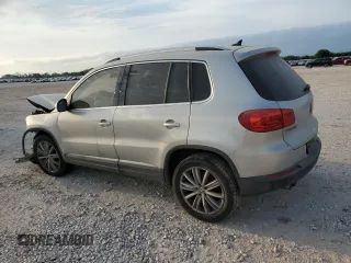 2012 Volkswagen Tiguan SEL with VIN WVGAV7AX2CW529098, listed as a Copart auction lot 53349565 with 128,603 mi miles and Salvage Title. Bid and sale history available at DreamBid. Image 2.