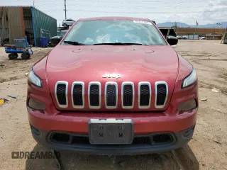 2017 Jeep Cherokee Sport with VIN 1C4PJMAB3HW621289, listed as a Copart auction lot 59317145 with 89,428 mi miles and Salvage title. Bid and sale history available at DreamBid. Image 5.