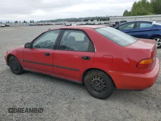 1995 Honda Civic DX z VIN 1HGEG8641SL036180, wystawiony jako Copart lot #61145265 z przebiegiem 241 211 mil mil oraz Czysty tytuł • Clean title. Historia ofert i sprzedaży dostępna na DreamBid. Obrazek 2.