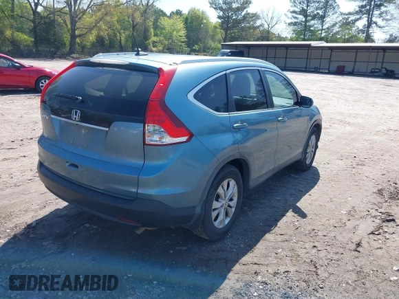 2014 Honda CR-V EX-L with VIN 2HKRM3H74EH533638, listed as a IAAI auction lot 41972083 with 165,663 mi miles and . Bid and sale history available at carsss.com. Image 4.