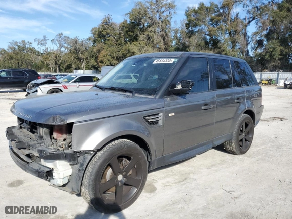 2011 Land Rover Range Rover Sport HSE LUX with VIN SALSK2D43BA271586, listed as a Copart auction lot 46834325 with NaN miles and Salvage Title. Bid and sale history available at carsss.com. Image 1.