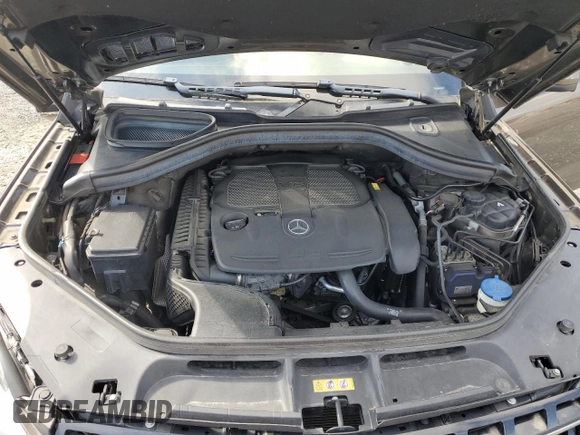 2015 Mercedes-Benz M 350 with VIN 4JGDA5JB9FA553014, listed as a Copart auction lot 55325335 with 122,313 mi miles and Salvage Title. Bid and sale history available at DreamBid. Image 12.
