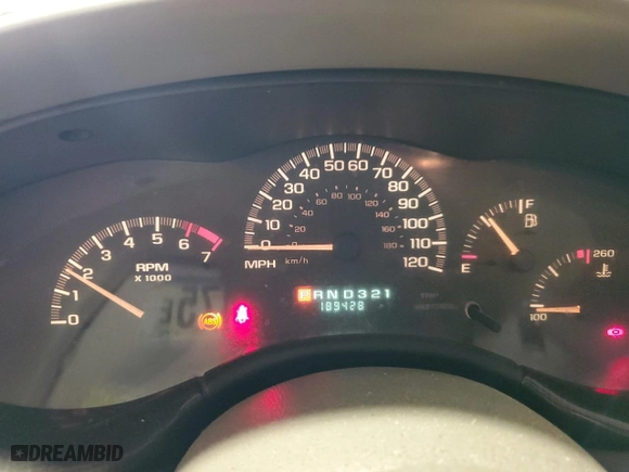 2000 Chevrolet Malibu with VIN 1G1ND52J4Y6185166, listed as a Copart auction lot 49448475 with 189,428 mi miles and Salvage Title. Bid and sale history available at carsss.com. Image 9.