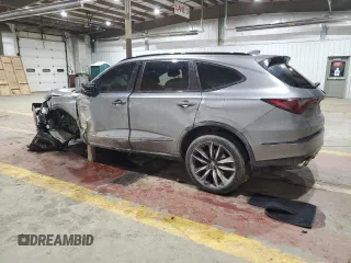 2023 Acura MDX Type S w/Advance Package with VIN 5J8YD8H8XPL004017, listed as a Copart auction lot 45184035 with 0 mi miles and Salvage Title. Bid and sale history available at carsss.com. Image 2.