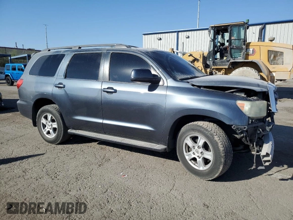 2010 Toyota Sequoia SR5 with VIN 5TDZM5G17AS001975, listed as a Copart auction lot 74733004 with 150,251 mi miles and Salvage Title. Bid and sale history available at carsss.com. Image 4.