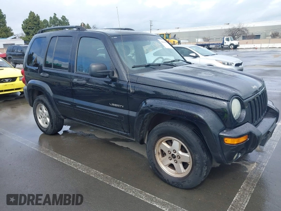 2004 Jeep Liberty Limited with VIN 1J4GL58K14W184032, listed as a IAAI auction lot 41814355 with 276,413 mi miles. Bid and sale history available at carsss.com. Image 1.
