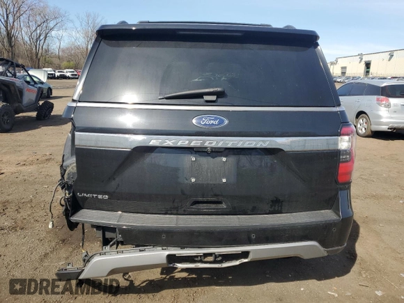 2018 Ford Expedition Limited with VIN 1FMJU2AT8JEA71394, listed as a Copart auction lot 53386335 with 135,995 mi miles and Salvage title. Bid and sale history available at DreamBid. Image 6.