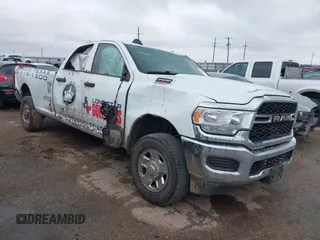 2024 Ram 2500 Tradesman with VIN 3C6UR5HJ4RG188121, listed as a IAAI auction lot 42189987 with 45,674 mi miles and . Bid and sale history available at DreamBid. Image 1.