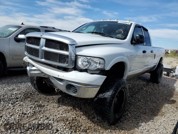 2005 Dodge Ram 3500 SLT with VIN 3D7LS38C15G712310, listed as a Copart auction lot 72390824 with 292,887 mi miles and Salvage Title. Bid and sale history available at carsss.com. Image 1.