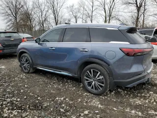 2023 Infiniti QX60 Sensory z VIN 5N1DL1GS8PC346145, wystawiony jako Copart lot #47936805 z przebiegiem 38 542 mil mil oraz Szkoda całkowita • Salvage title. Historia ofert i sprzedaży dostępna na DreamBid. Obrazek 2.