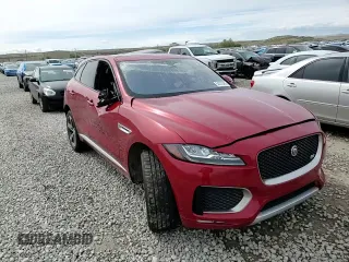 2019 Jaguar F-Pace S with VIN SADCM2FV9KA392963, listed as a Copart auction lot 54572485 with 96,315 mi miles and Salvage title. Bid and sale history available at DreamBid. Image 14.