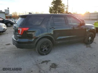 2017 Ford Police Interceptor Utility with VIN 1FM5K8AT1HGA80950, listed as a Copart auction lot 78622444 with 116,621 mi miles and Salvage Title. Bid and sale history available at carsss.com. Image 3.