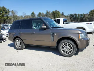 2011 Land Rover Range Rover HSE with VIN SALME1D41BA347400, listed as a Copart auction lot 48961415 with 123,814 mi miles and Clean title. Bid and sale history available at DreamBid. Image 4.