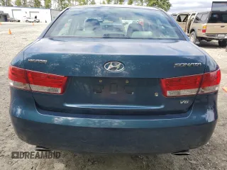 2006 Hyundai Sonata GLS with VIN 5NPEU46F16H054495, listed as a Copart auction lot 56177335 with 116,927 mi miles and Salvage Title. Bid and sale history available at DreamBid. Image 6.