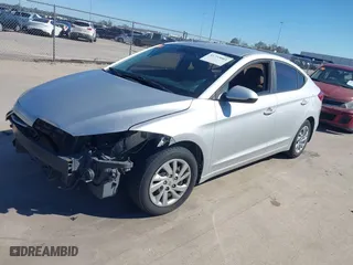 2017 Hyundai Elantra SE with VIN KMHD74LF8HU108435, listed as a IAAI auction lot 41733061 with 181075 miles. Bid and sale history available at carsss.com. Image 19.