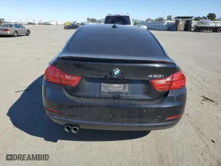 2017 BMW 4 Series 430i with VIN WBA4F7C5XHG437942, listed as a Copart auction lot 46504255 with 106,756 mi miles and Salvage Title. Bid and sale history available at carsss.com. Image 6.