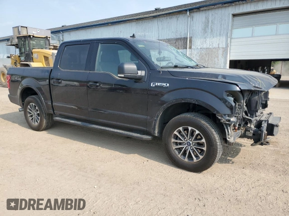 2019 Ford F-150 XL with VIN 1FTEW1EP8KFB62202, listed as a Copart auction lot 58601565 with 86,440 mi miles and Clean title. Bid and sale history available at DreamBid. Image 4.