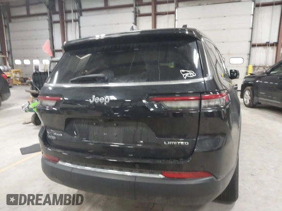 2022 Jeep Grand Cherokee Limited z VIN 1C4RJKBG8N8628262, wystawiony jako IAAI lot #41155958 z przebiegiem 47 150 mil mil oraz . Historia ofert i sprzedaży dostępna na DreamBid. Obrazek 16.