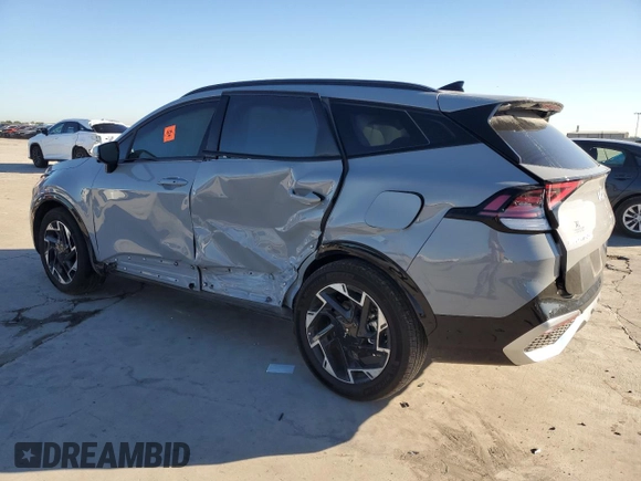 2024 Kia Sportage SX-Prestige with VIN 5XYK53DF9RG216320, listed as a Copart auction lot 73106054 with 1,017 mi miles and Salvage title. Bid and sale history available at DreamBid. Image 2.