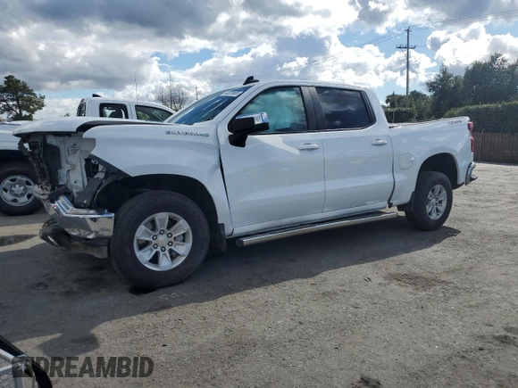 2024 Chevrolet Silverado 1500 LT with VIN 1GCUDDE85RZ289395, listed as a Copart auction lot 48326655 with 0 mi miles and Salvage Title. Bid and sale history available at carsss.com. Image 1.