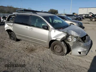 2005 Toyota Sienna CE with VIN 5TDZA23C15S237672, listed as a Copart auction lot 52204085 with 244,411 mi miles and Salvage Title. Bid and sale history available at carsss.com. Image 4.