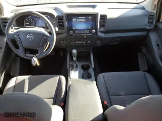 2022 Nissan Frontier S with VIN 1N6ED1CM1NN621043, listed as a Copart auction lot 87936195 with 29,707 mi miles and Salvage Title. Bid and sale history available at carsss.com. Image 8.