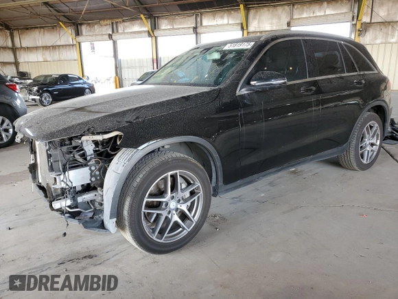2016 Mercedes-Benz GLC with VIN WDC0G4JBXGF111112, listed as a Copart auction lot 51819175 with 156,288 mi miles and Salvage Title. Bid and sale history available at carsss.com. Image 1.